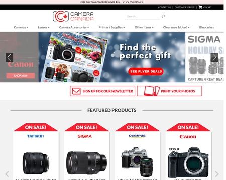 website thubmnail of Cameracanada