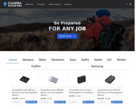 website thubmnail of Camera Power Pro