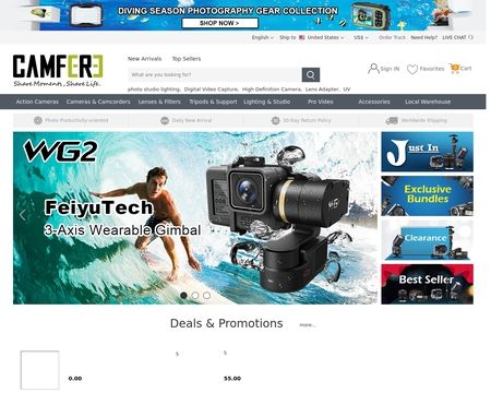 website thubmnail of CamFere