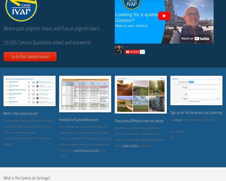 website thubmnail of Caminodesantiago.me