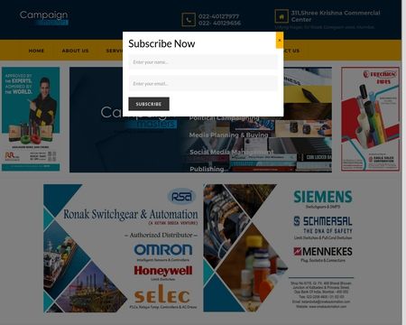 website thubmnail of Campaignmasters.in