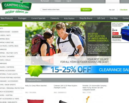 website thubmnail of CampingStation