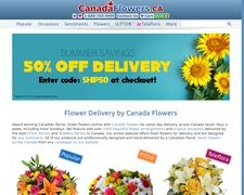 Thumbnail of Canadaflowers.ca
