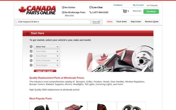 Thumbnail of Canada Parts Online