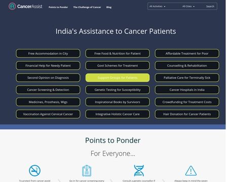 website thubmnail of CancerAssist