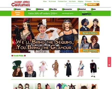 Candy Apple Costumes