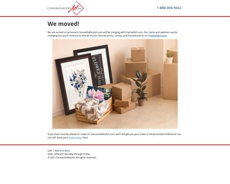 website thubmnail of CanvasGalleryArt