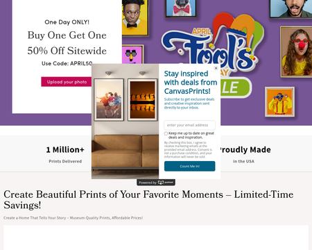 website thubmnail of CanvasPrints