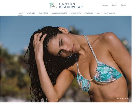 website thubmnail of CanyonBeachwear
