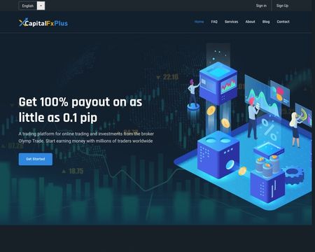 website thubmnail of Capitalfxplus