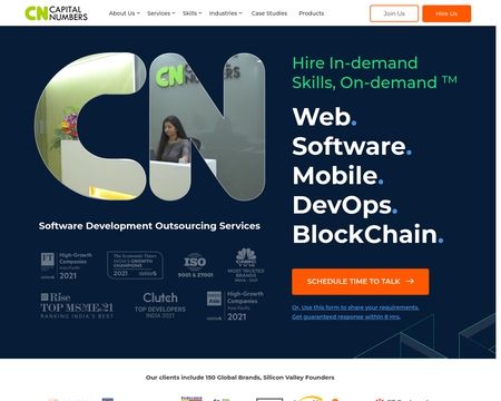 website thubmnail of CapitalNumbers