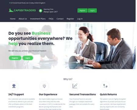 website thubmnail of Capsbitraders
