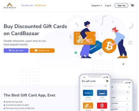 website thubmnail of CardBazaar