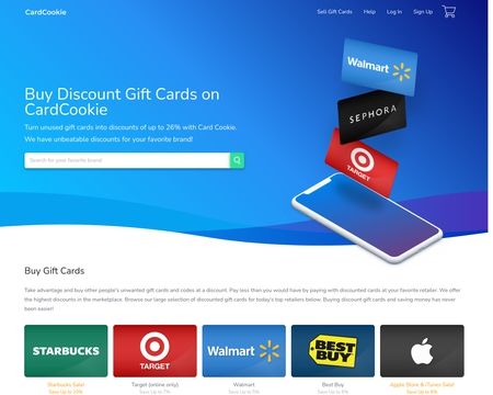 website thubmnail of Card Cookie