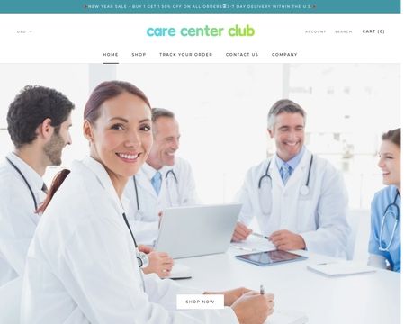 website thubmnail of Care Center Club