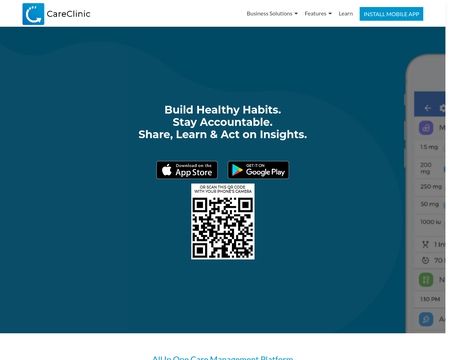 website thubmnail of CareClinic