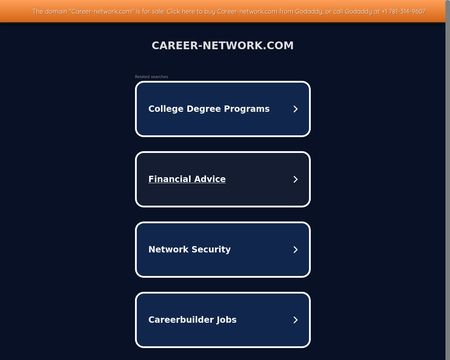 website thubmnail of Career Network