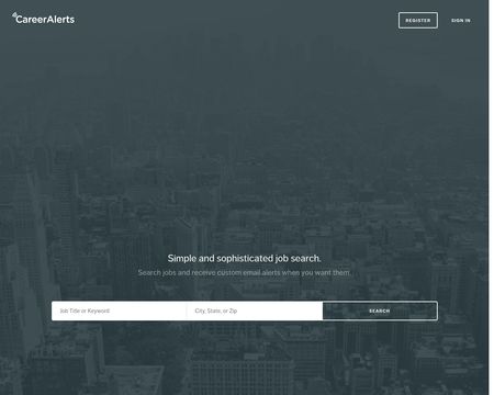 website thubmnail of CareerAlerts