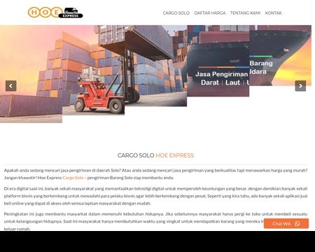 website thubmnail of Cargosolo