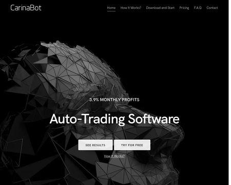 website thubmnail of Carinabot