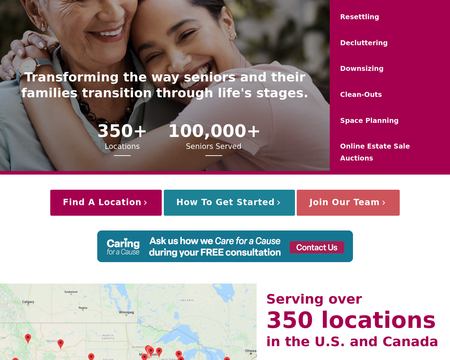 website thubmnail of Caring Transitions of Campbell