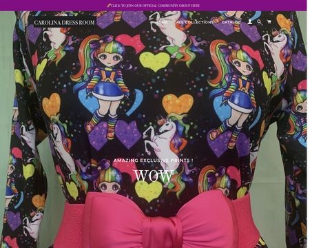 website thubmnail of Carolina Dress Room