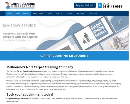 website thubmnail of CarpetCleaningMelbourne