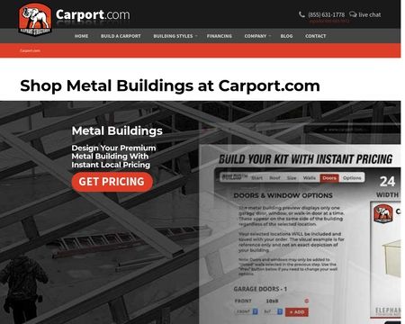 website thubmnail of Carport