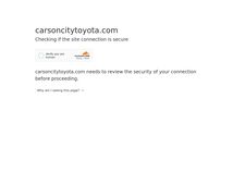 Thumbnail of Carsoncitytoyota.com