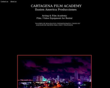 website thubmnail of Cartagenafilmacademy