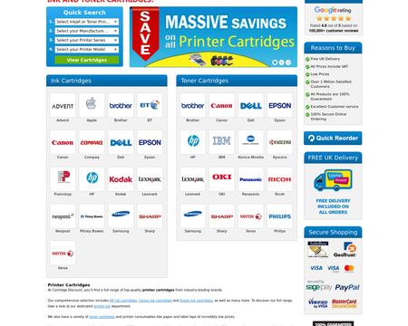 website thubmnail of Cartridge Discount