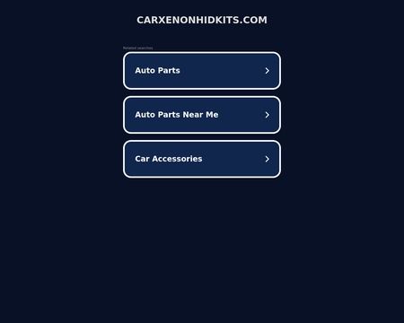 website thubmnail of CarXenonHIDKits