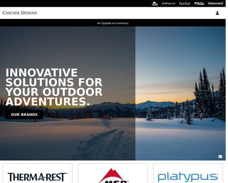 website thubmnail of Cascade Designs*