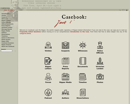 website thubmnail of Casebook.org