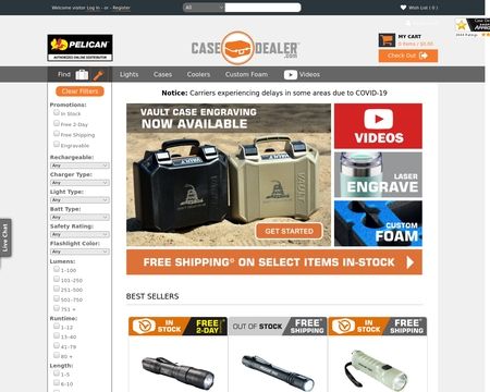 website thubmnail of CaseDealer.com