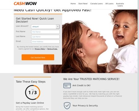 website thubmnail of CashWow