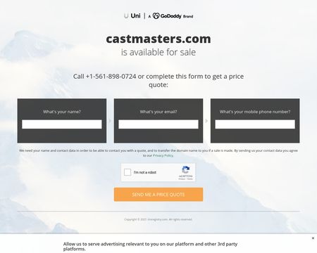 website thubmnail of Castmasters