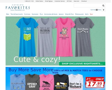 website thubmnail of Catalog Favorites