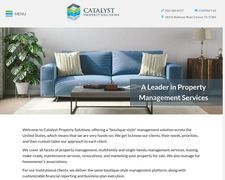 Catalyst Property Solutions