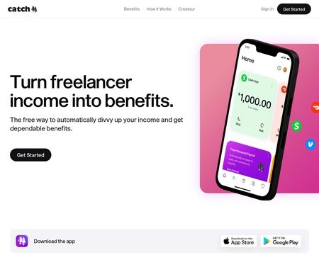 website thubmnail of Catch.co