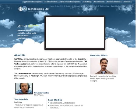 website thubmnail of CAT Technologies Ltd.