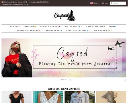 website thubmnail of Cay Red