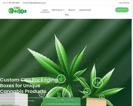 website thubmnail of CBD Boxes US