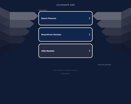 website thubmnail of Cccresort.net