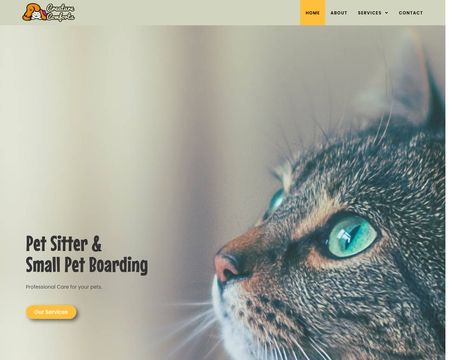 website thubmnail of Ccpetsitting.co.uk