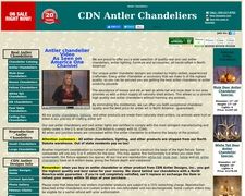 Thumbnail of CDN Antler Chandeliers