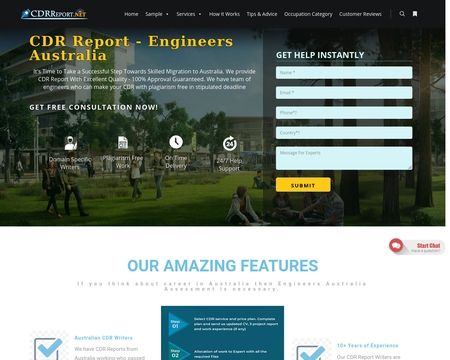 website thubmnail of Cdrreport.net