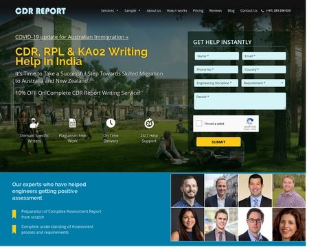 website thubmnail of CDR Report