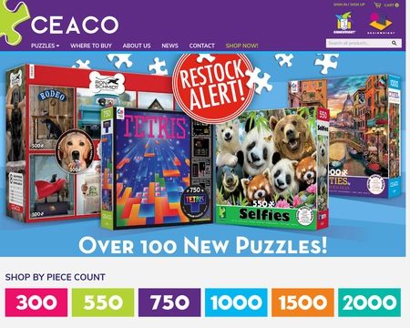 website thubmnail of Ceaco