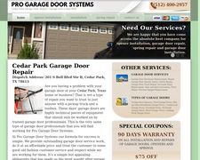 Thumbnail of Cedar Park Garage Door Repair